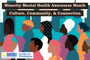 July is National Minority Mental Health Month