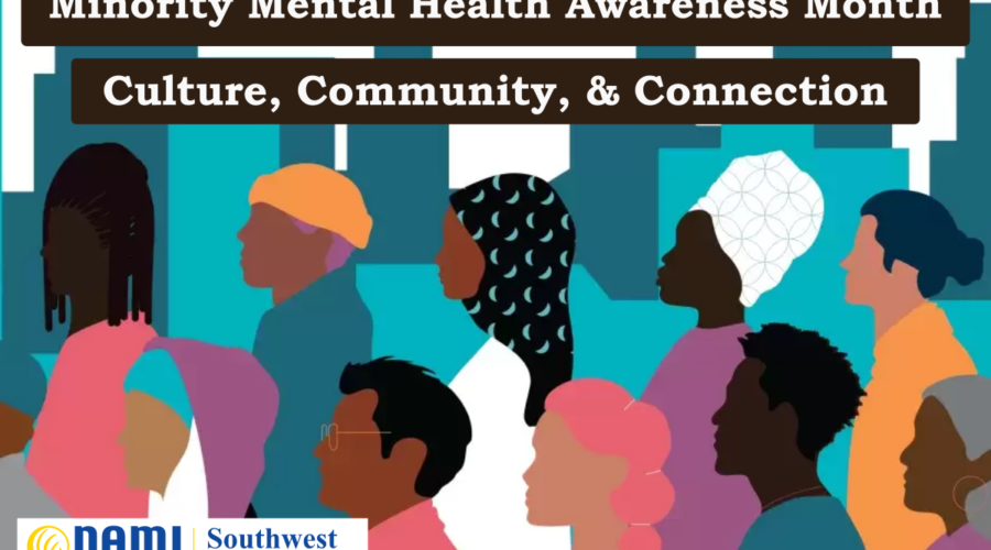 July is National Minority Mental Health Month