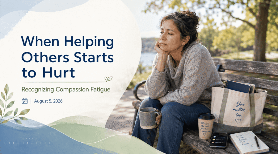 When Helping Others Starts to Hurt: Recognizing Compassion Fatigue